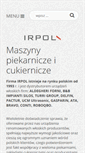 Mobile Screenshot of irpol.eu